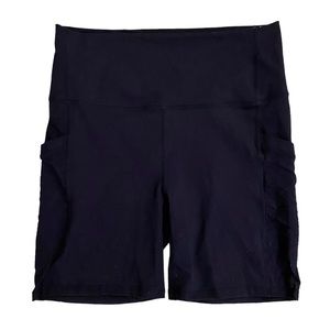 Fabletics Navy Blue Bike Shorts Size Large